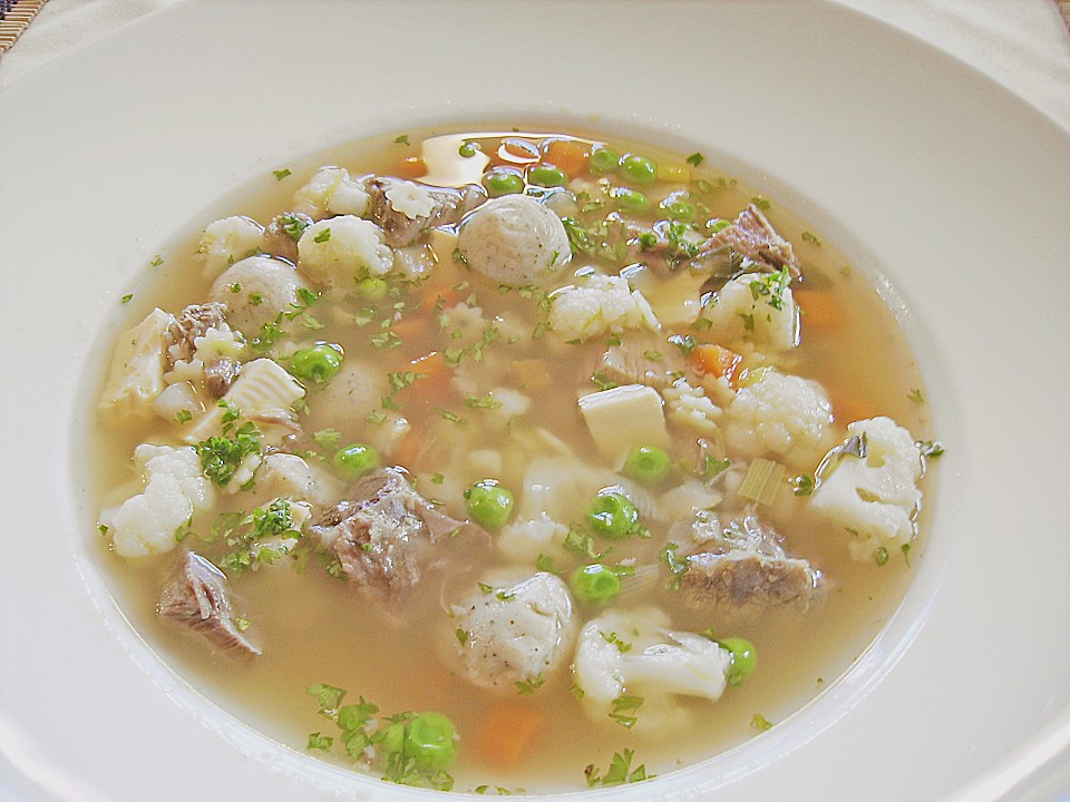 Omas Rindfleischsuppe Von äüöp | Chefkoch.de