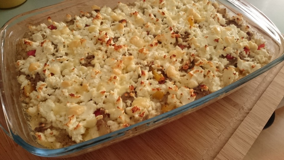 Türkischer Hackfleisch-Auflauf mit Schafskäse von nikalo | Chefkoch.de