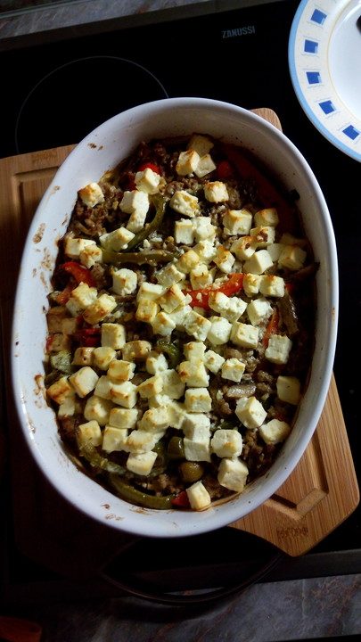 Türkischer Hackfleisch-Auflauf mit Schafskäse von nikalo | Chefkoch.de