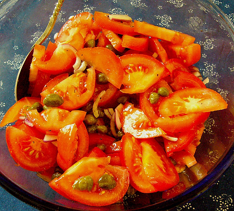 Tomatensalat mit Kapern von astuke | Chefkoch.de