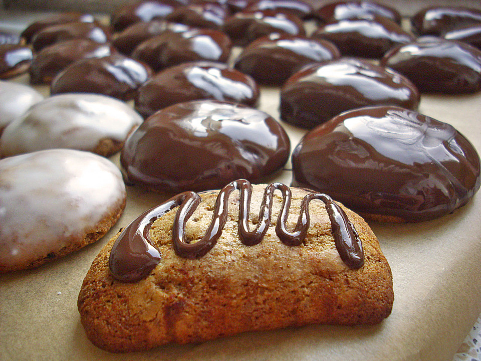 Lebkuchen gefüllt mit Marmelade