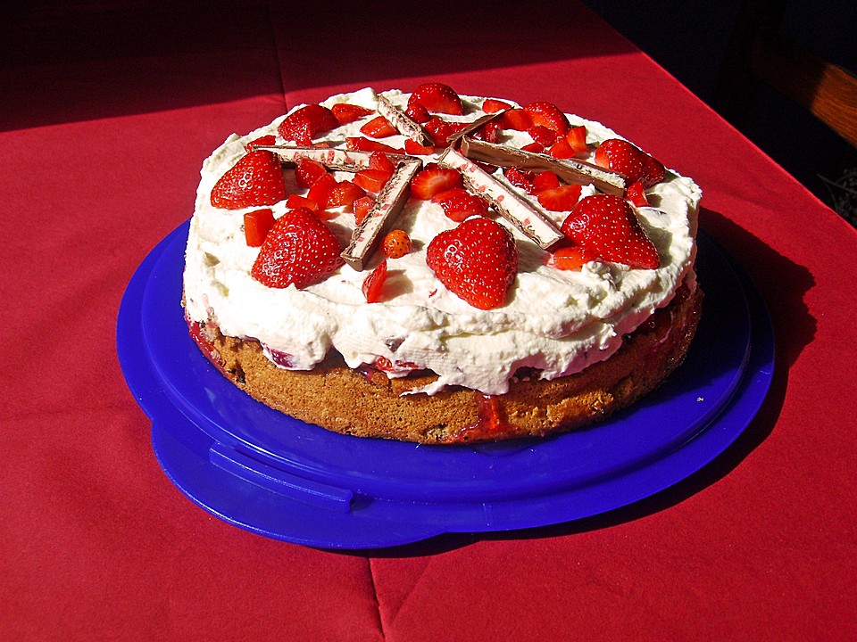 Erdbeer - Joghurette - Torte von blueskyhawk | Chefkoch.de