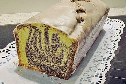 Orangen - Mohn - Marmorkuchen 3