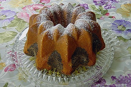 Orangen - Mohn - Marmorkuchen 10