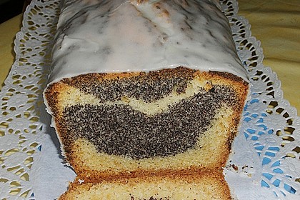 Orangen - Mohn - Marmorkuchen 1