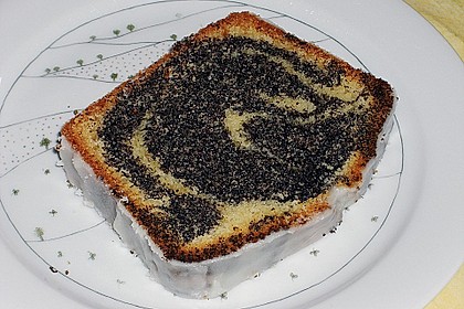 Orangen - Mohn - Marmorkuchen 2