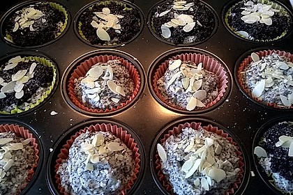 Mohn - Marzipan - Muffins 18