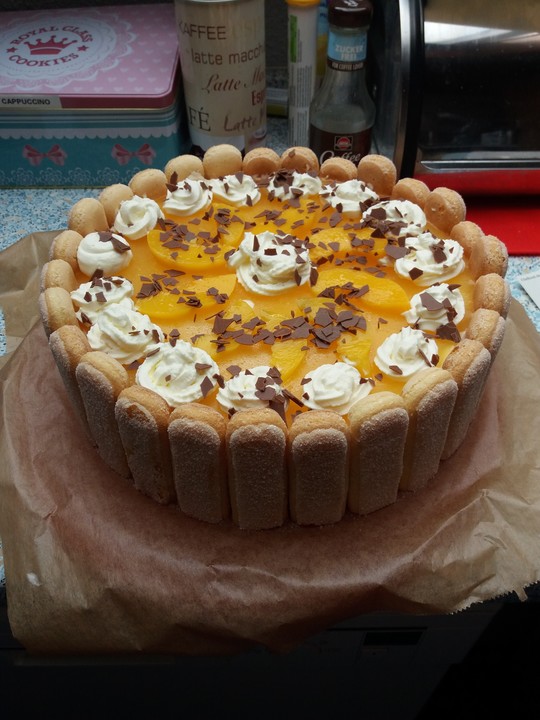 Pfirsich - Joghurt - Torte von ManuGro | Chefkoch.de