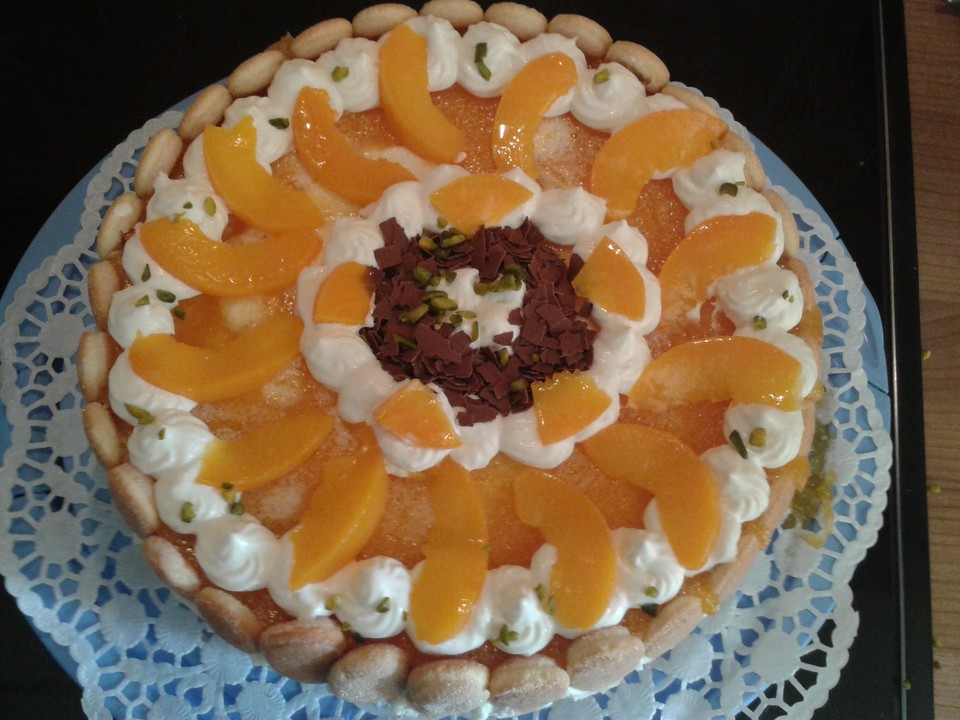 Pfirsich - Joghurt - Torte von ManuGro | Chefkoch.de