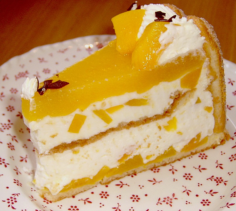 Pfirsich - Joghurt - Torte von ManuGro | Chefkoch.de