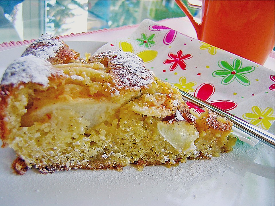 Apfel - Marzipan - Kuchen - Ein schönes Rezept | Chefkoch.de