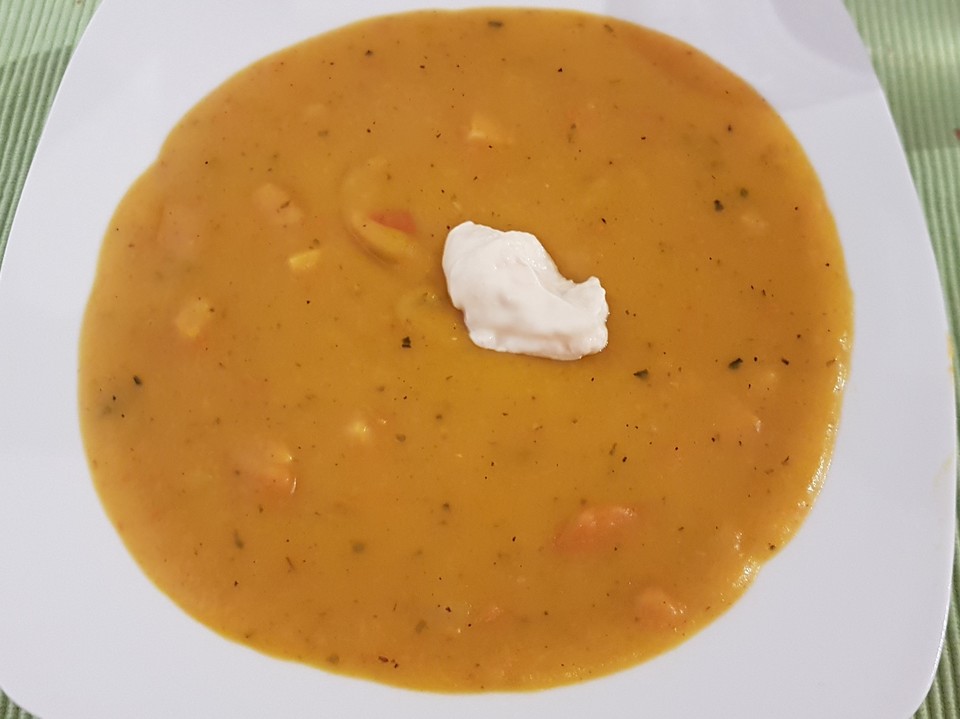 Kartoffel-Kürbis-Suppe von maija2 | Chefkoch.de
