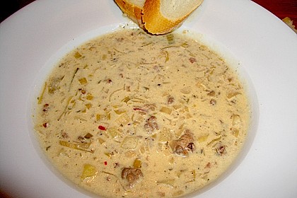 Hackfleisch-Lauch-Suppe 22