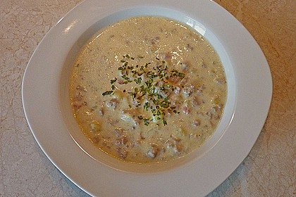 Hackfleisch-Lauch-Suppe 18