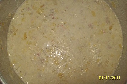 Hackfleisch-Lauch-Suppe 41