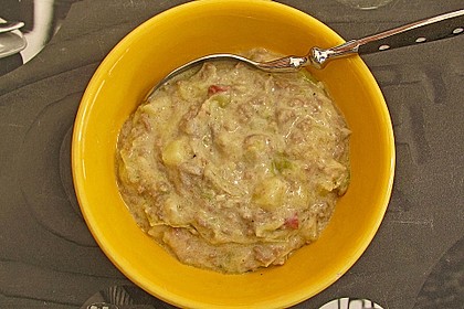 Hackfleisch-Lauch-Suppe 51