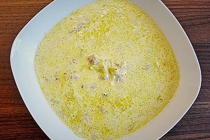 Hackfleisch-Lauch-Suppe 17