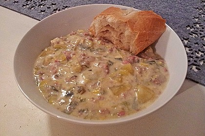 Hackfleisch-Lauch-Suppe 42