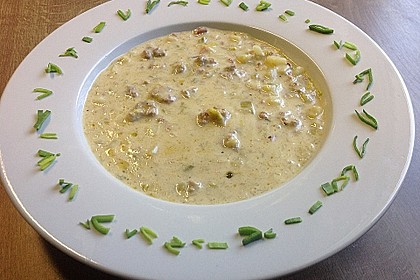 Hackfleisch-Lauch-Suppe 1