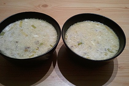 Hackfleisch-Lauch-Suppe 32