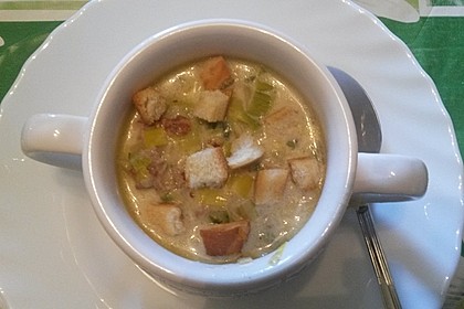 Hackfleisch-Lauch-Suppe 46