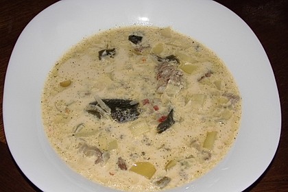 Hackfleisch-Lauch-Suppe 31