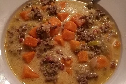 Hackfleisch-Lauch-Suppe 28