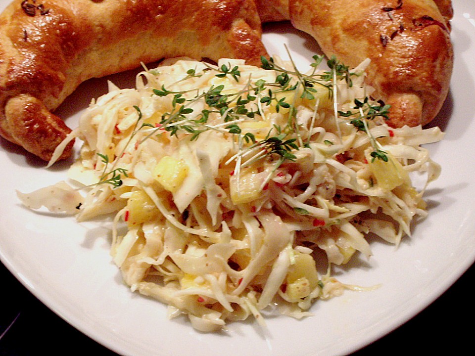 Scharfer Kohlsalat mit Ananas von s-fuechsle | Chefkoch.de