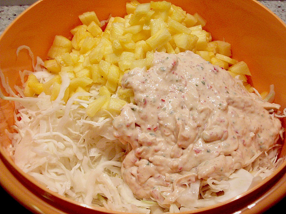 Scharfer Kohlsalat mit Ananas von s-fuechsle | Chefkoch.de