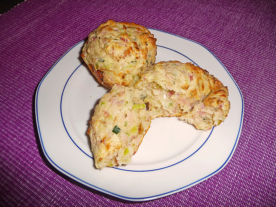 Lauch - Schinken Muffins von Anjajessica | Chefkoch.de