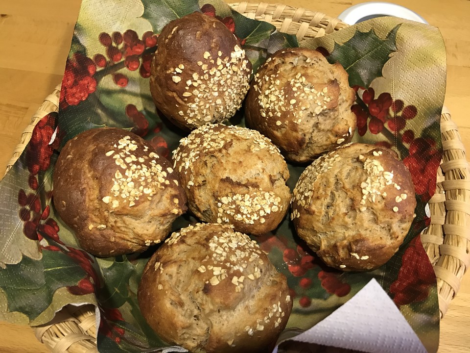 Quark - Vollkornbrötchen von MelFit | Chefkoch.de