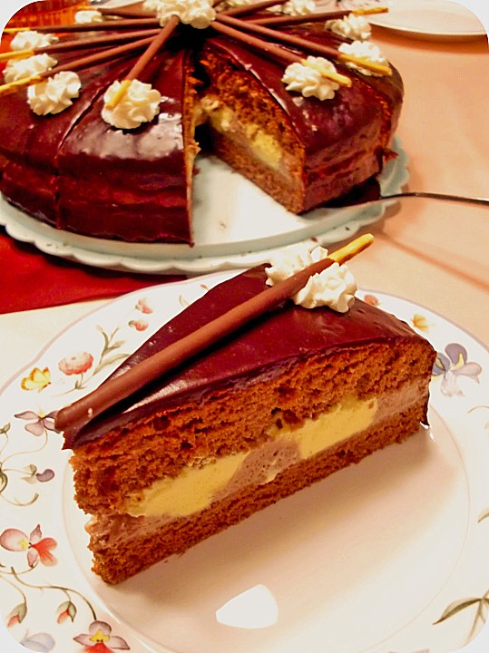 Vanille - Schoko - Torte von mö23 | Chefkoch.de