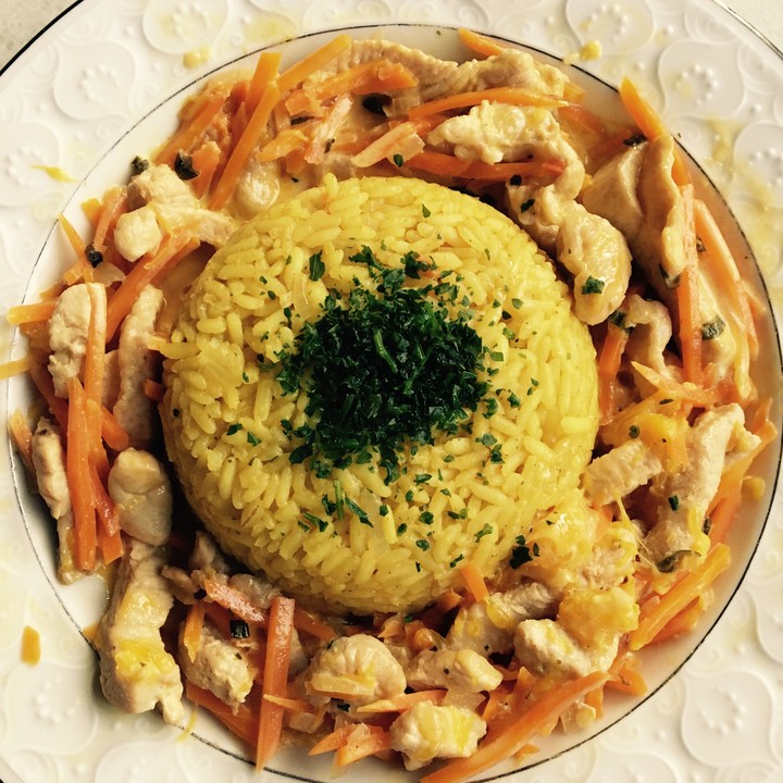 Putengeschnetzeltes mit Karotten - Orangen - Soße von ManuGro | Chefkoch.de