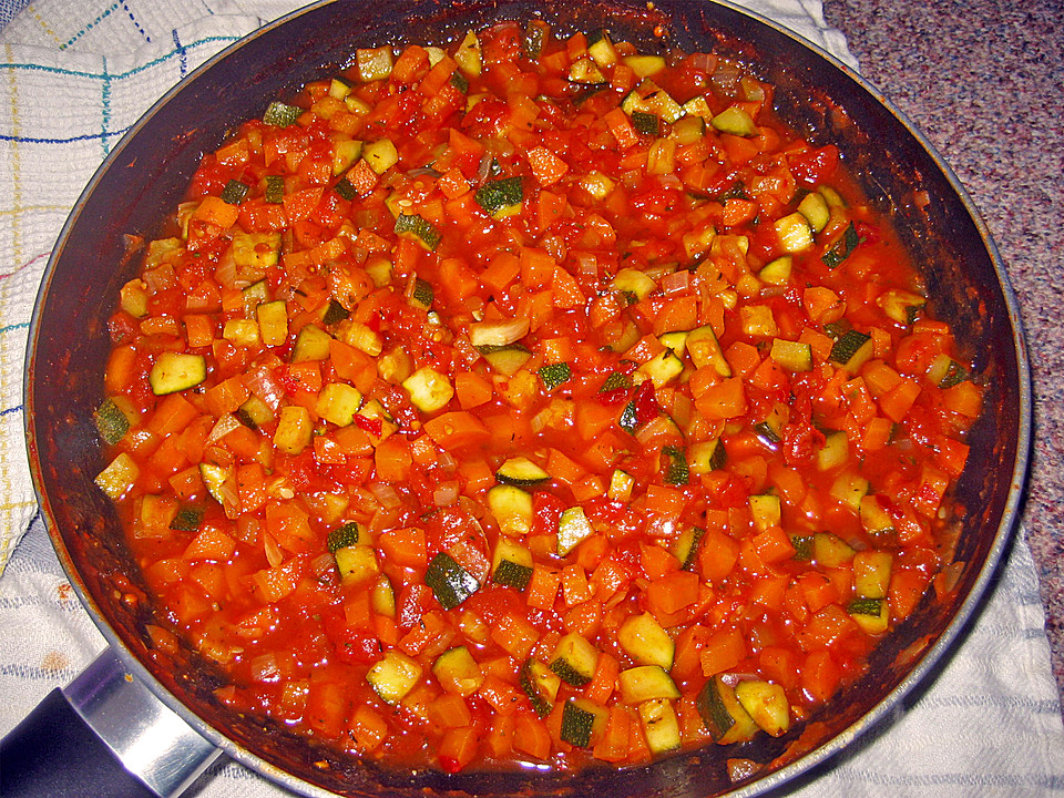 Tomaten - Zucchini - Möhren - Sauce von iris75 | Chefkoch.de