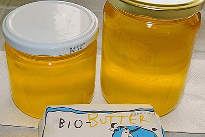 Ghee, bzw. Butterschmalz, selber hergestellt 20