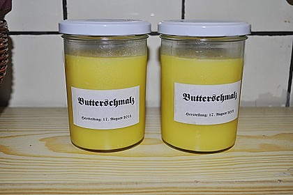 Ghee, bzw. Butterschmalz, selber hergestellt 4