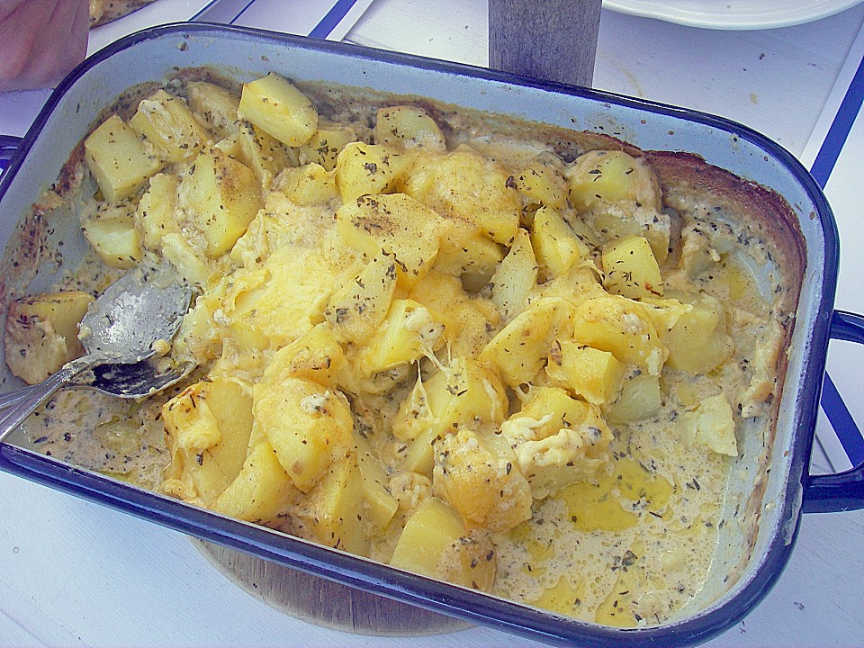 Überbackene Kräuter - Kartoffeln von Annelore | Chefkoch.de