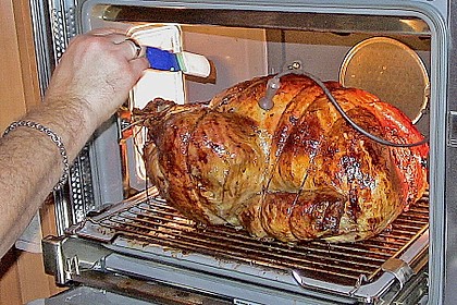 Truthahn mit Calvados - Äpfel - Füllung 1
