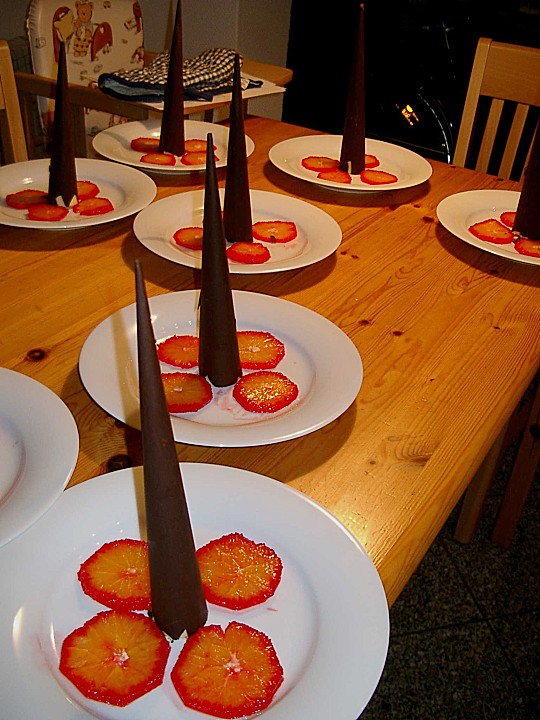 Grand Marnier-Parfait mit Gewürzorangen von Nearlyheadlessnick ...
