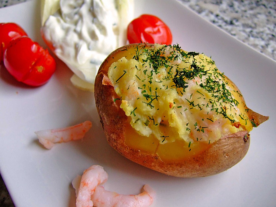 Gefüllte Kartoffeln, maritim mit Krabben von matti | Chefkoch.de