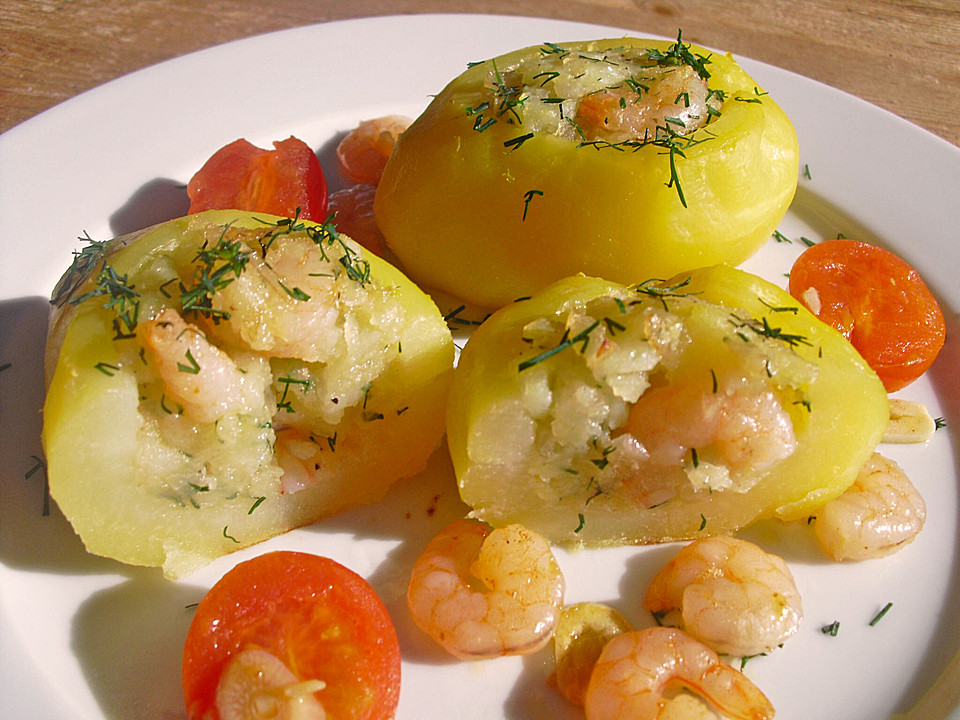 Gefüllte Kartoffeln, maritim mit Krabben von matti | Chefkoch.de