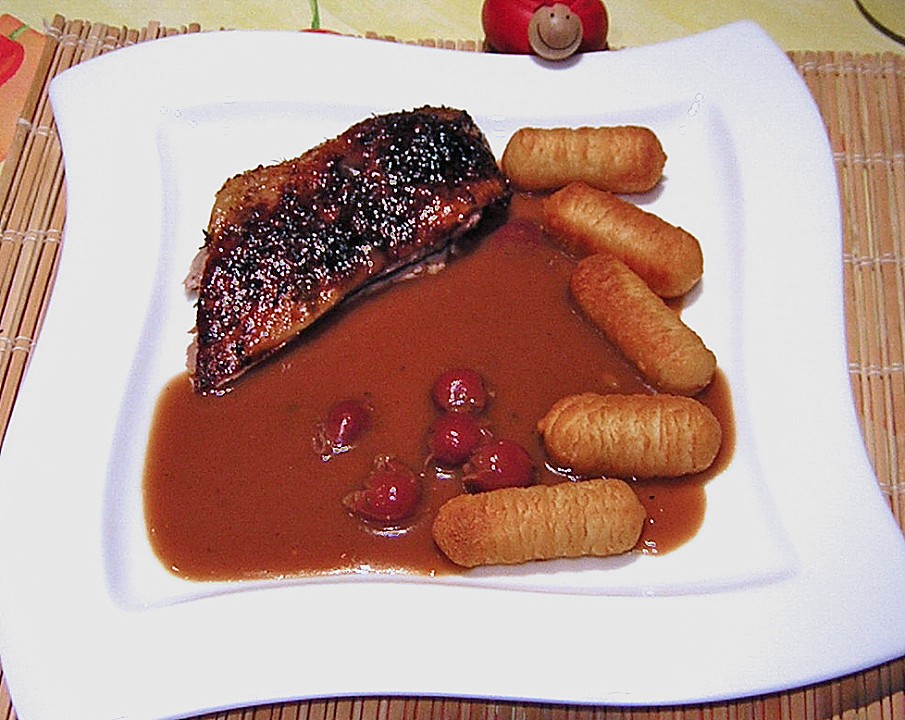Ente in Kirsch Honig Sauce von UschiG Chefkoch.de
