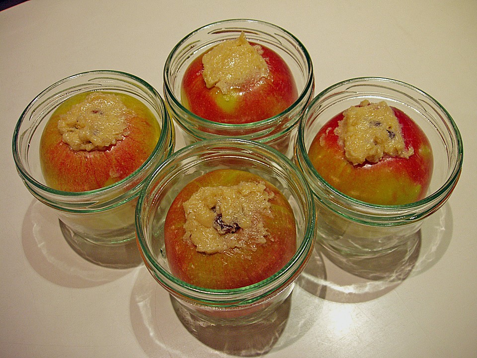 Ganzer Bratapfel im Glas von SchmidtSeineFrau Chefkoch.de