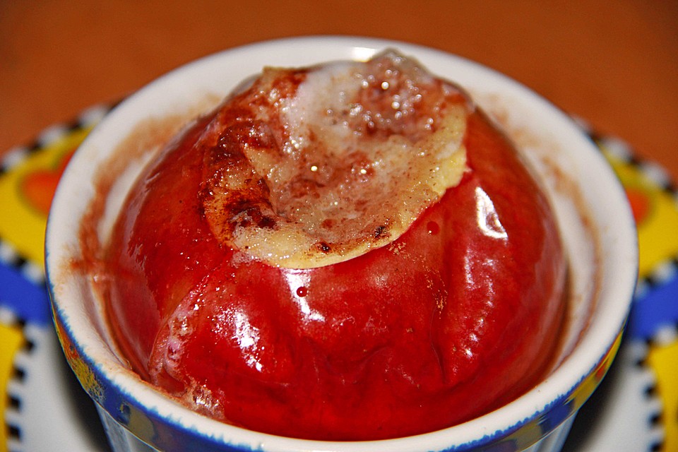 Ganzer Bratapfel im Glas von SchmidtSeineFrau Chefkoch.de