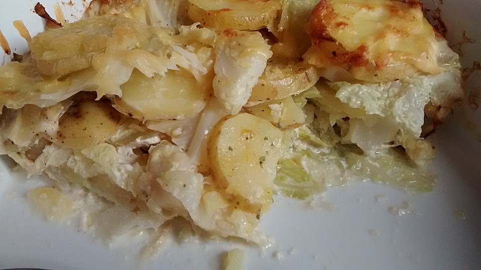 Kartoffel - Wirsing - Auflauf mit Feta von LadyLily | Chefkoch.de