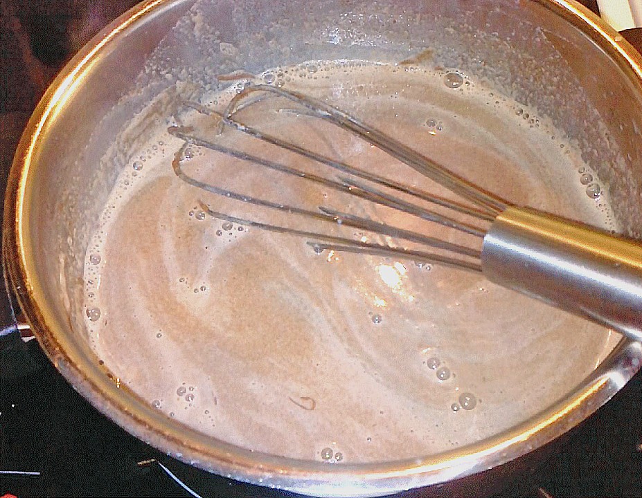 Vanillepudding mit Schokolade und Nougatsoße von CherAndi | Chefkoch.de