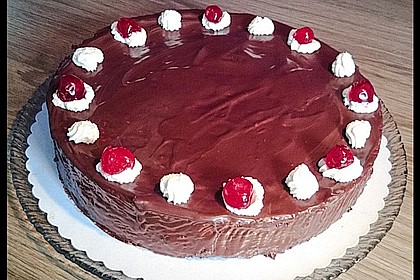 black forest cheesecake in german