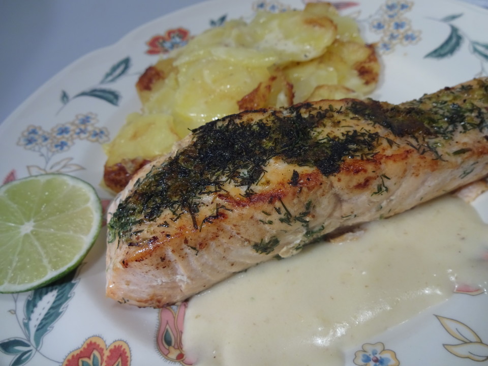 Würzlachs mit Meerrettich-Kartoffelgratin von anfieta | Chefkoch.de Würzlachs mit Meerrettich-Kartoffelgratin von anfieta | Chefkoch.de