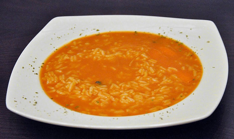 Tomatensuppe mit Reis von Smerfetka | Chefkoch.de