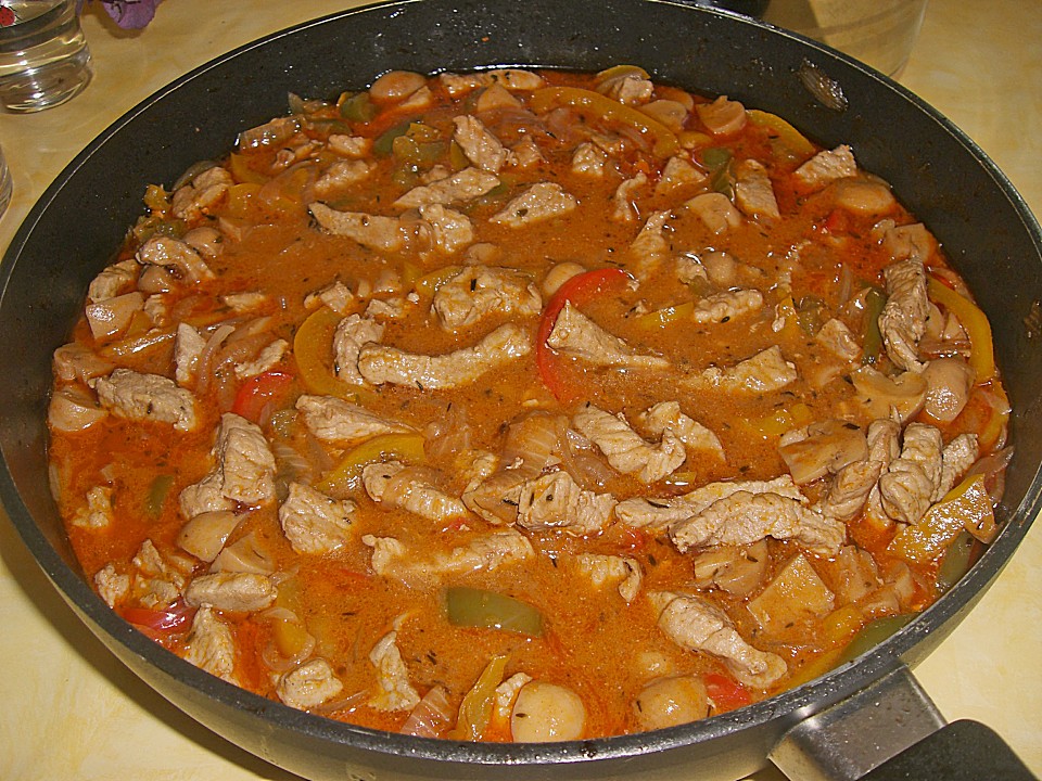 Geschnetzeltes mit Paprika von Alcar75 | Chefkoch.de